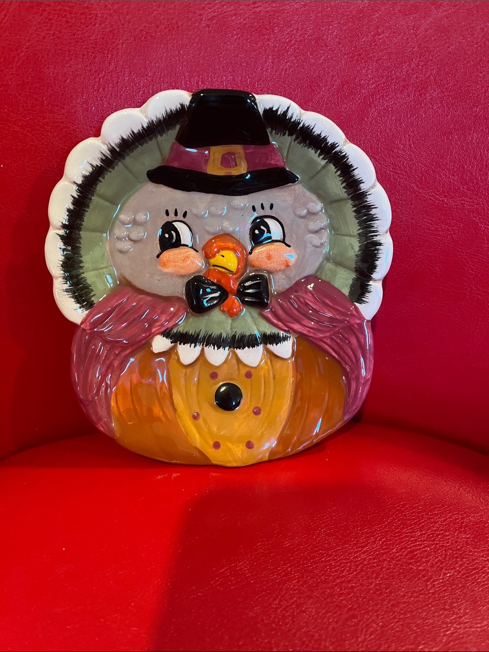 Johanna Parker turkey plate